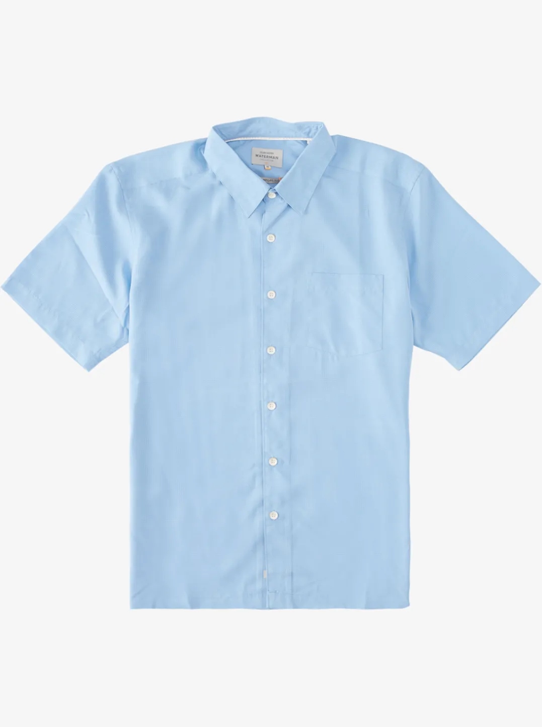 Mens Quiksilver Shirts & Polos|Waterman Kings Cliff Short Sleeve Shirt