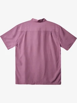 Mens Quiksilver Shirts & Polos|Waterman Kings Cliff Short Sleeve Shirt