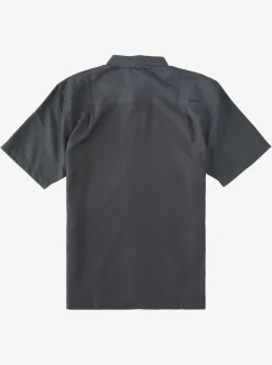 Mens Quiksilver Shirts & Polos|Waterman Kings Cliff Short Sleeve Shirt