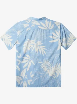 Mens Quiksilver Shirts & Polos|Waterman Last Island Short Sleeve Shirt