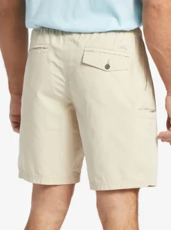 Mens Quiksilver Shorts|Waterman Last Light Elastic Waist 19