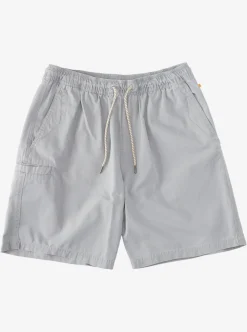 Mens Quiksilver Shorts|Waterman Last Light Elastic Waist 19" Shorts