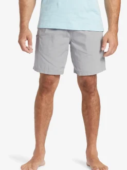 Mens Quiksilver Shorts|Waterman Last Light Elastic Waist 19