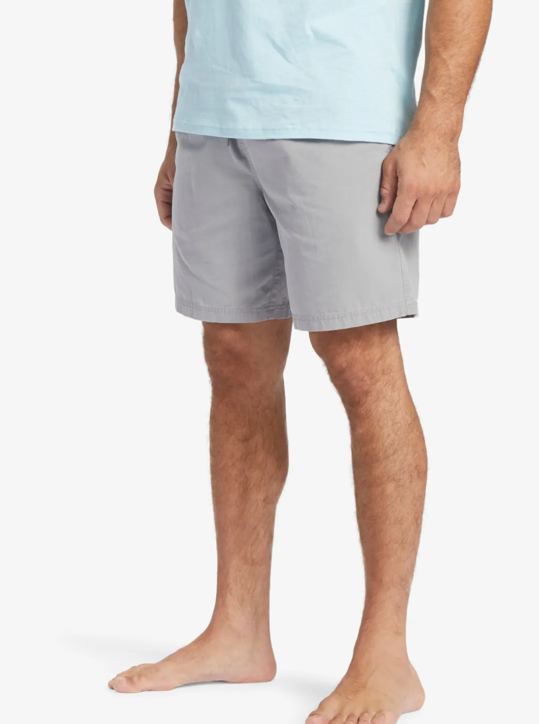 Mens Quiksilver Shorts|Waterman Last Light Elastic Waist 19" Shorts