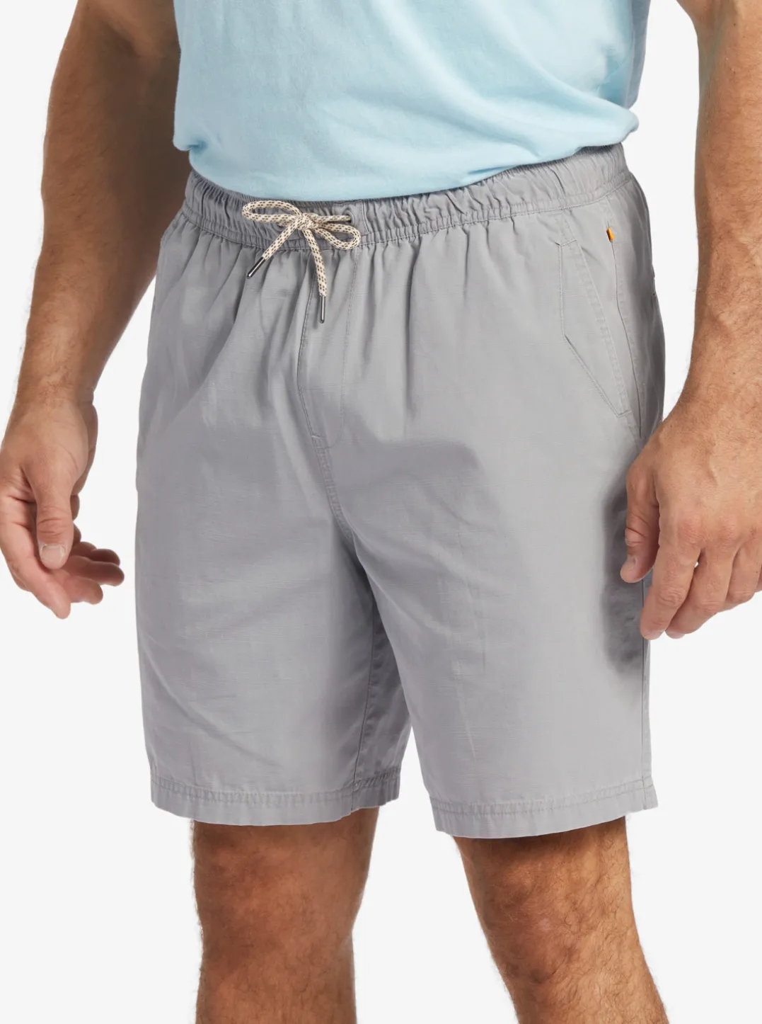 Mens Quiksilver Shorts|Waterman Last Light Elastic Waist 19" Shorts
