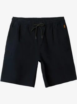 Mens Quiksilver Shorts|Waterman Last Light Elastic Waist 19" Shorts