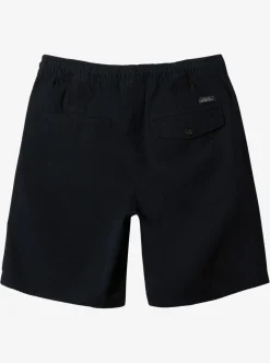 Mens Quiksilver Shorts|Waterman Last Light Elastic Waist 19" Shorts