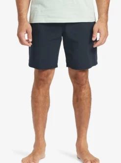 Mens Quiksilver Shorts|Waterman Last Light Elastic Waist 19