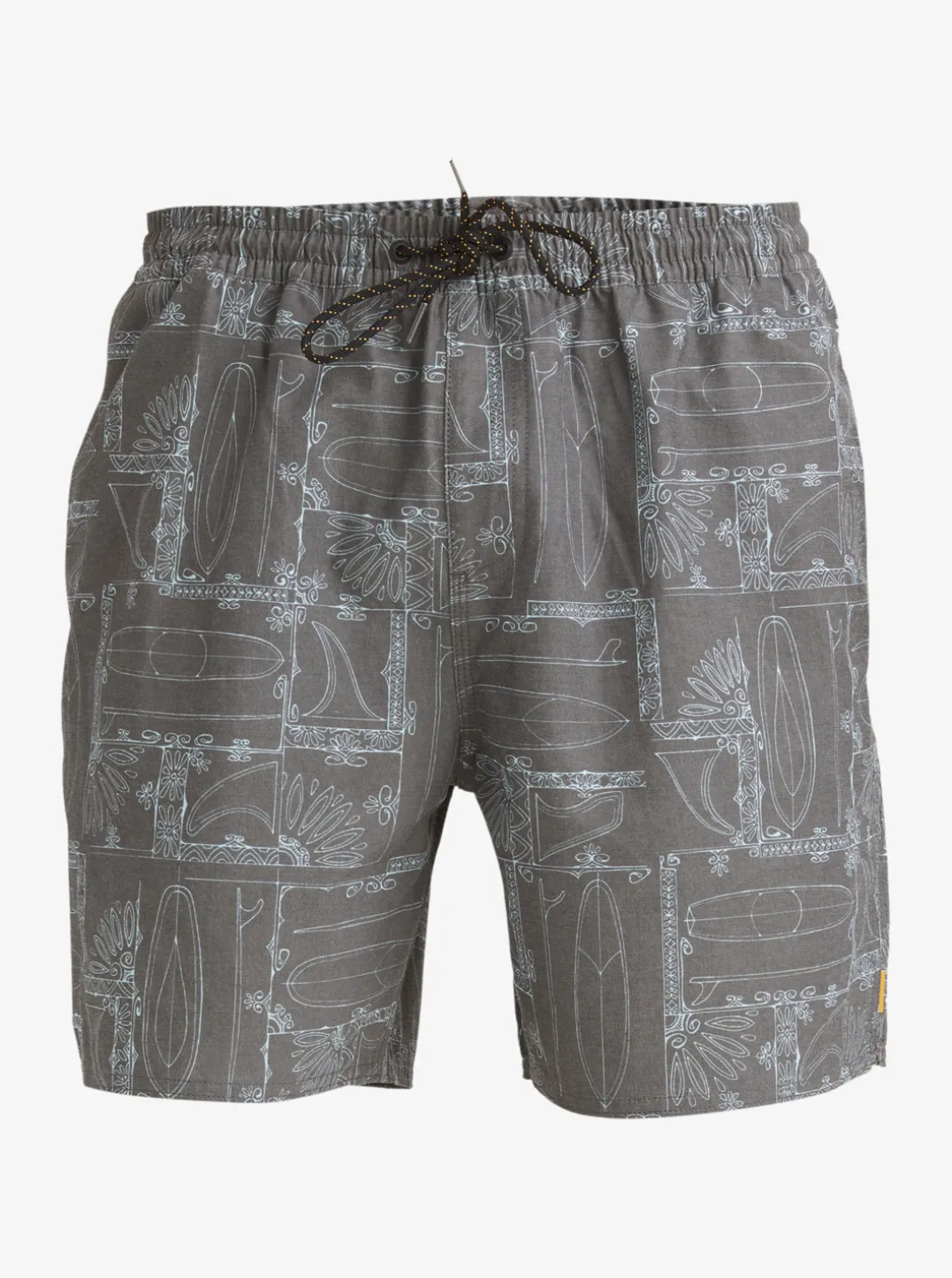 Mens Quiksilver Elastic Waist|Waterman Longboard Volley 17" Elastic Waist Shorts