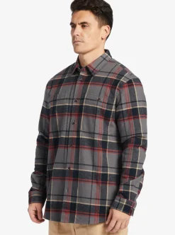 Mens Quiksilver Shirts & Polos|Waterman Lower Ridge Flannel Long Sleeve Top