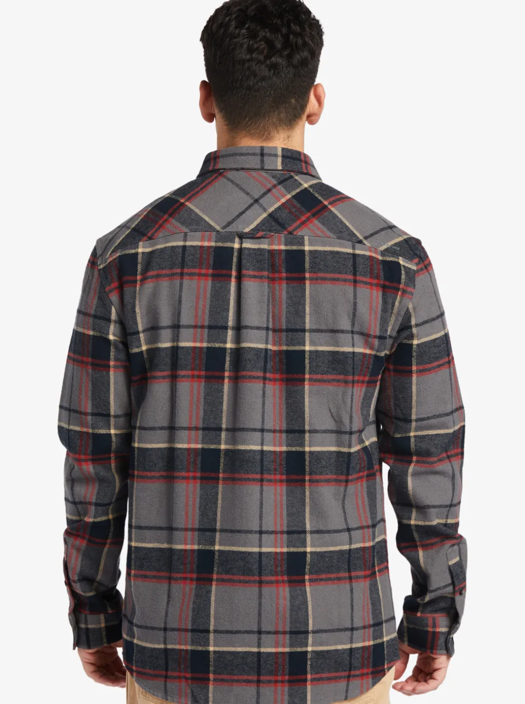 Mens Quiksilver Shirts & Polos|Waterman Lower Ridge Flannel Long Sleeve Top
