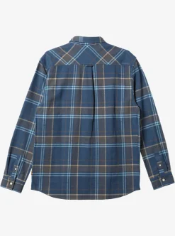 Mens Quiksilver Shirts & Polos|Waterman Lower Ridge Flannel Long Sleeve Top