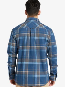 Mens Quiksilver Shirts & Polos|Waterman Lower Ridge Flannel Long Sleeve Top