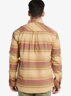 Mens Quiksilver Shirts & Polos|Waterman Lowest Tide Flannel Long Sleeve Top