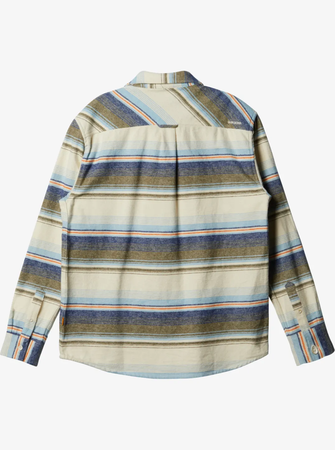 Mens Quiksilver Shirts & Polos|Waterman Lowest Tide Flannel Long Sleeve Shirt