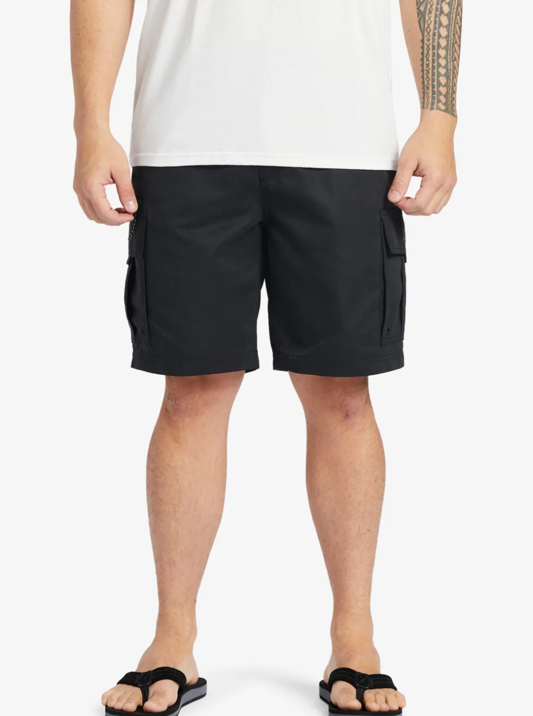 Mens Quiksilver Shorts|Waterman Maldive Atoll Cargo 20" Shorts