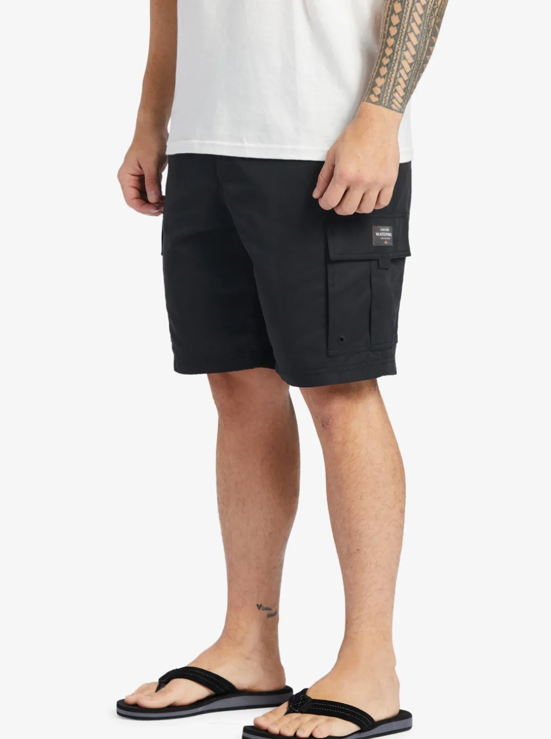 Mens Quiksilver Shorts|Waterman Maldive Atoll Cargo 20" Shorts