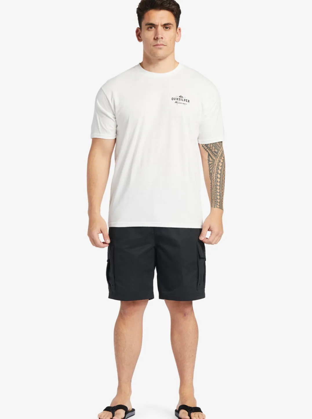 Mens Quiksilver Shorts|Waterman Maldive Atoll Cargo 20" Shorts