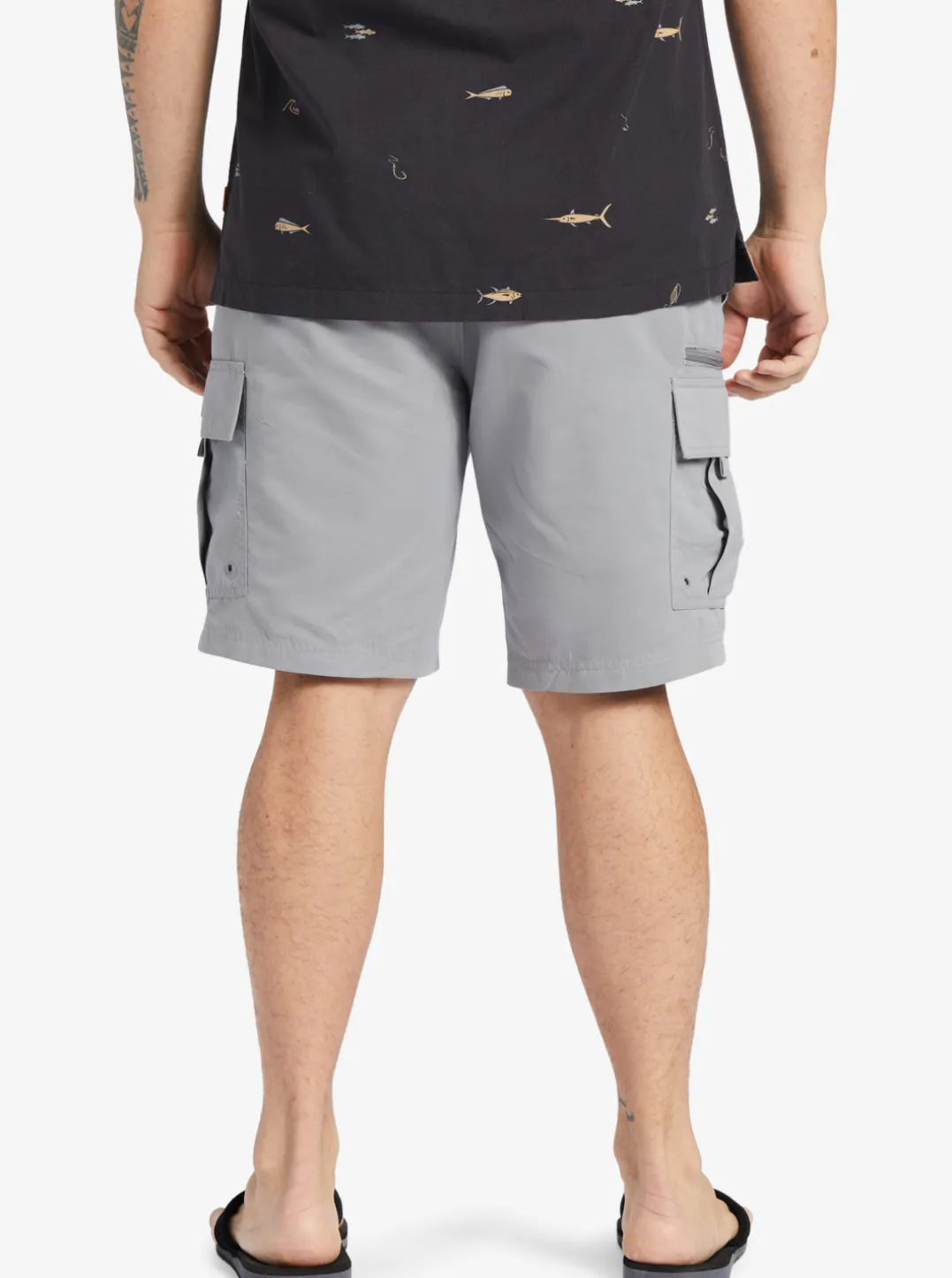 Mens Quiksilver Shorts|Waterman Maldive Atoll Cargo 20" Shorts