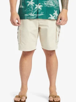 Mens Quiksilver Shorts|Waterman Maldive Atoll Cargo 20