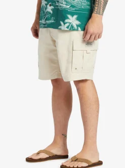 Mens Quiksilver Shorts|Waterman Maldive Atoll Cargo 20