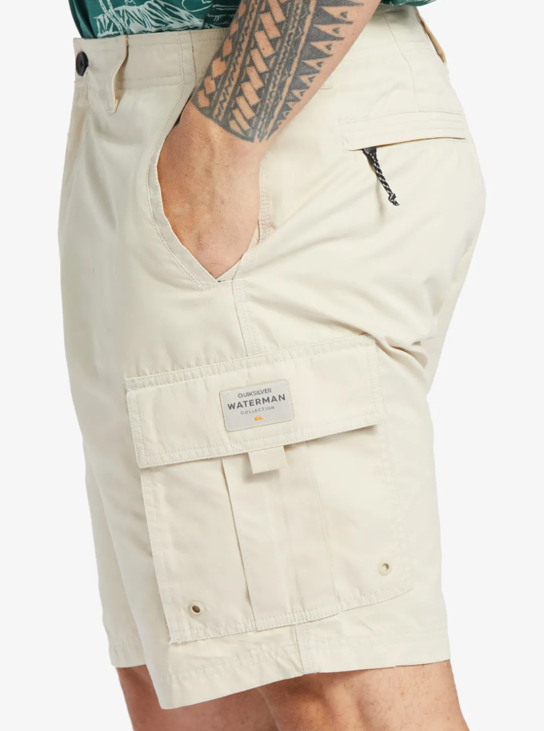 Mens Quiksilver Shorts|Waterman Maldive Atoll Cargo 20" Shorts
