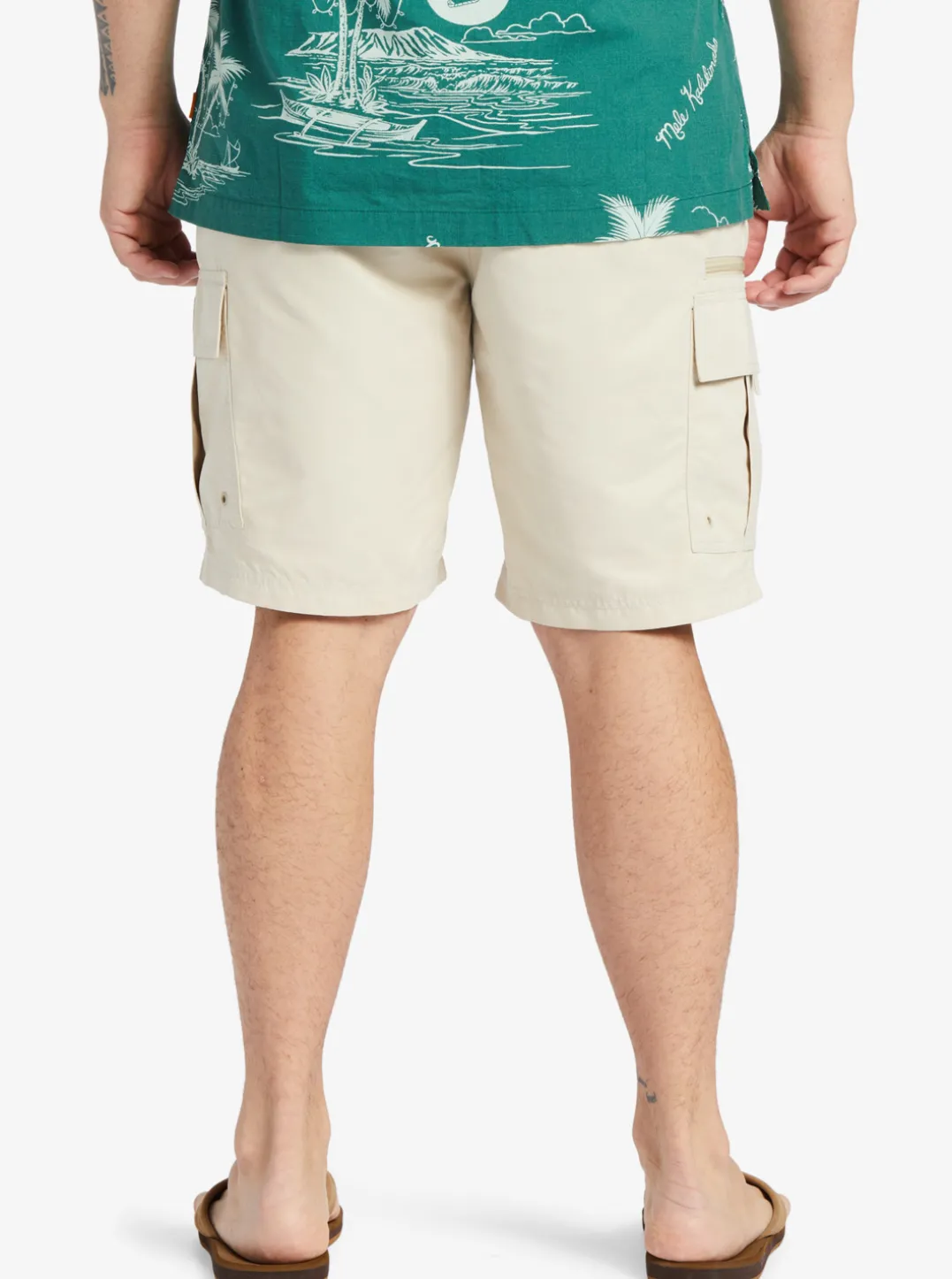 Mens Quiksilver Shorts|Waterman Maldive Atoll Cargo 20" Shorts