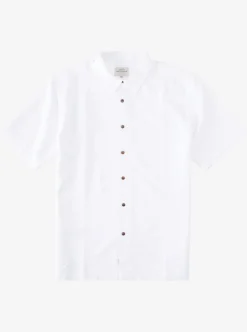 Mens Quiksilver Shirts & Polos|Waterman Manele Bay Short Sleeve Shirt