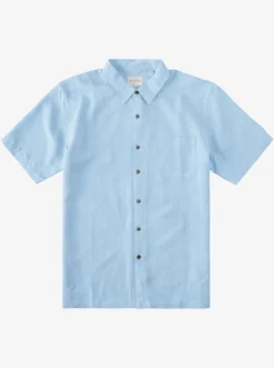 Mens Quiksilver Shirts & Polos|Waterman Manele Bay Short Sleeve Shirt