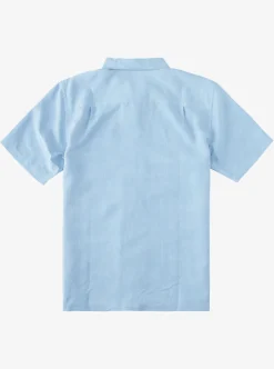 Mens Quiksilver Shirts & Polos|Waterman Manele Bay Short Sleeve Shirt