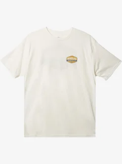 Mens Quiksilver Tees|Waterman Morning Session T-Shirt