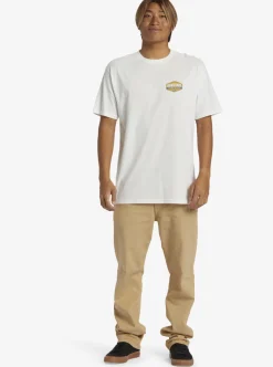 Mens Quiksilver Tees|Waterman Morning Session T-Shirt