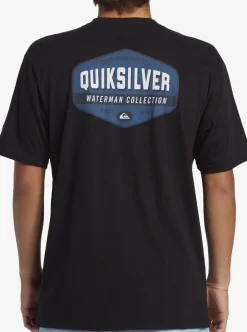 Mens Quiksilver Tees|Waterman Morning Session T-Shirt