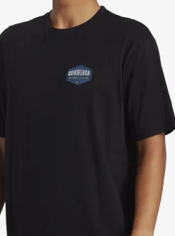 Mens Quiksilver Tees|Waterman Morning Session T-Shirt
