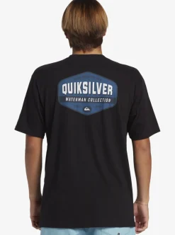 Mens Quiksilver Tees|Waterman Morning Session T-Shirt