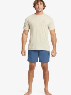 Mens Quiksilver Tees|Waterman Outdoor Livin T-Shirt
