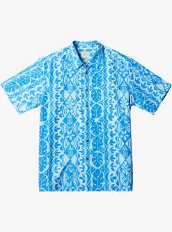 Mens Quiksilver Shirts & Polos|Waterman Paradise Day Short Sleeve Shirt