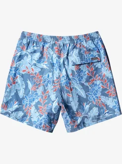 Mens Quiksilver Elastic Waist|Waterman Perfect Feel 17" Volleys