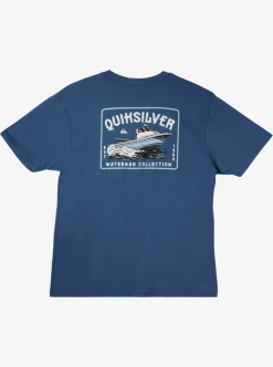 Mens Quiksilver Tees|Waterman Sea Search Qt-Shirt