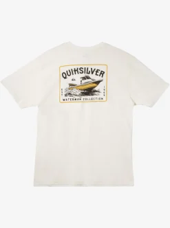 Mens Quiksilver Tees|Waterman Sea Search Qt-Shirt