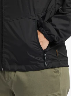 Mens Quiksilver Jackets|Waterman Shell Shock Water-Resistant Lightweight Mini Ripstop Windbreaker