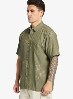 Mens Quiksilver Shirts & Polos|Waterman Skipped Out Woven Shirt