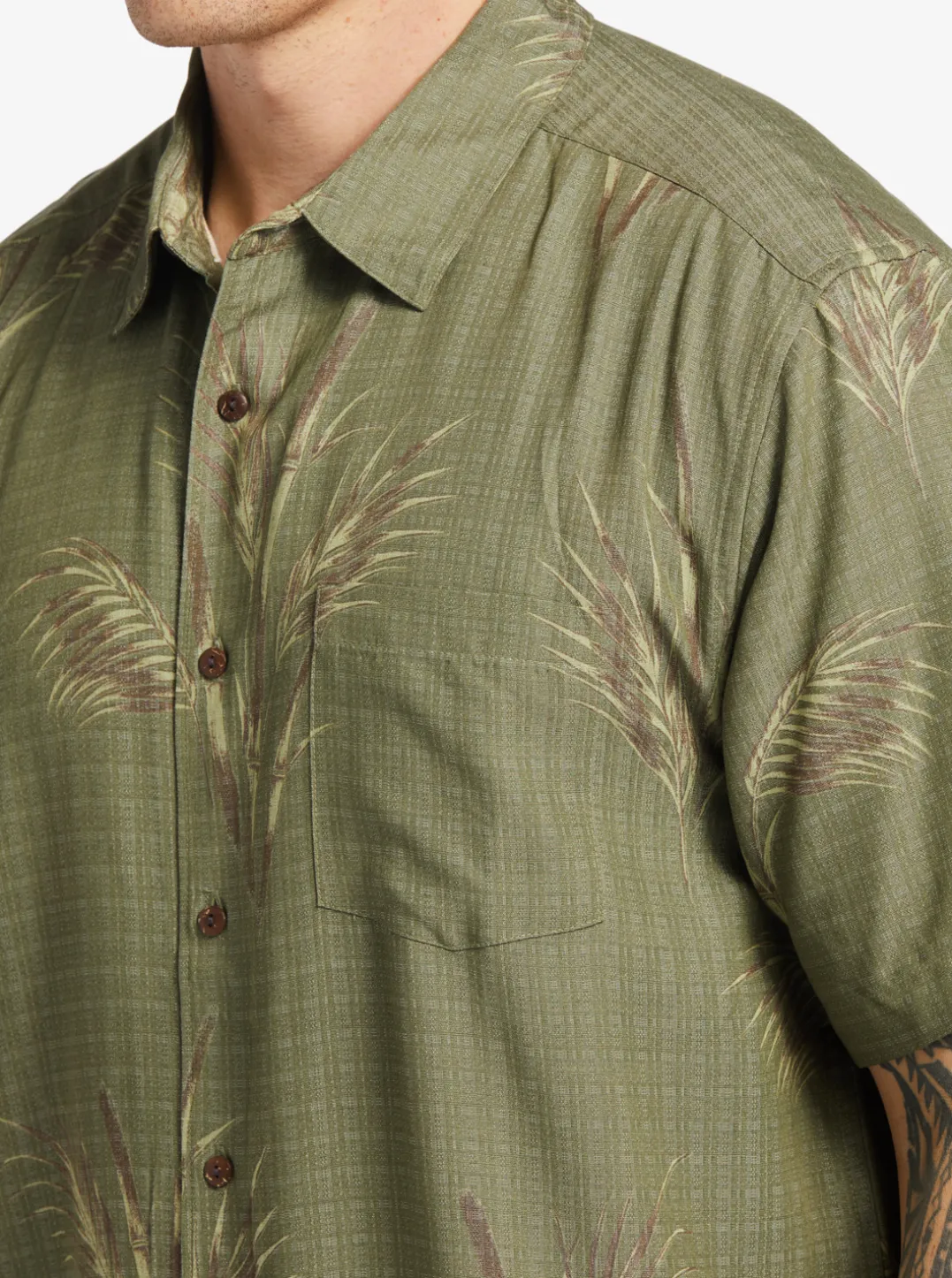 Mens Quiksilver Shirts & Polos|Waterman Skipped Out Woven Shirt