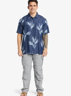 Mens Quiksilver Shirts & Polos|Waterman Skipped Out Woven Shirt