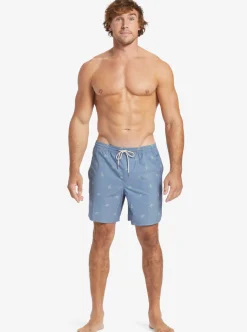 Mens Quiksilver Elastic Waist|Waterman Small Pedals 17