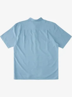 Mens Quiksilver Shirts & Polos|Waterman Tahiti Palms Premium Anti-Wrinkle Shirt