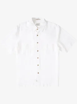 Mens Quiksilver Shirts & Polos|Waterman Tahiti Palms Premium Anti-Wrinkle Shirt
