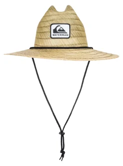 Mens Quiksilver Hats|Waterman The Tier Straw Lifeguard Hat