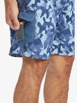 Mens Quiksilver Boardshorts|Waterman Throwback Camo 19