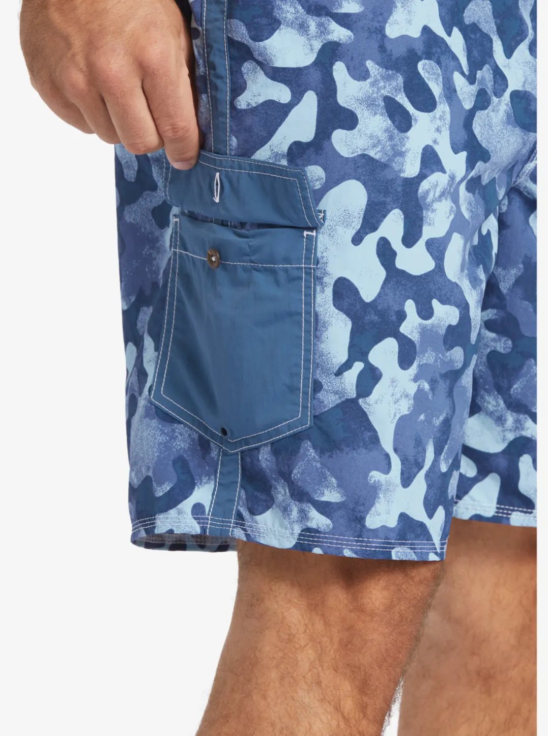 Mens Quiksilver Boardshorts|Waterman Throwback Camo 19" Boardshorts